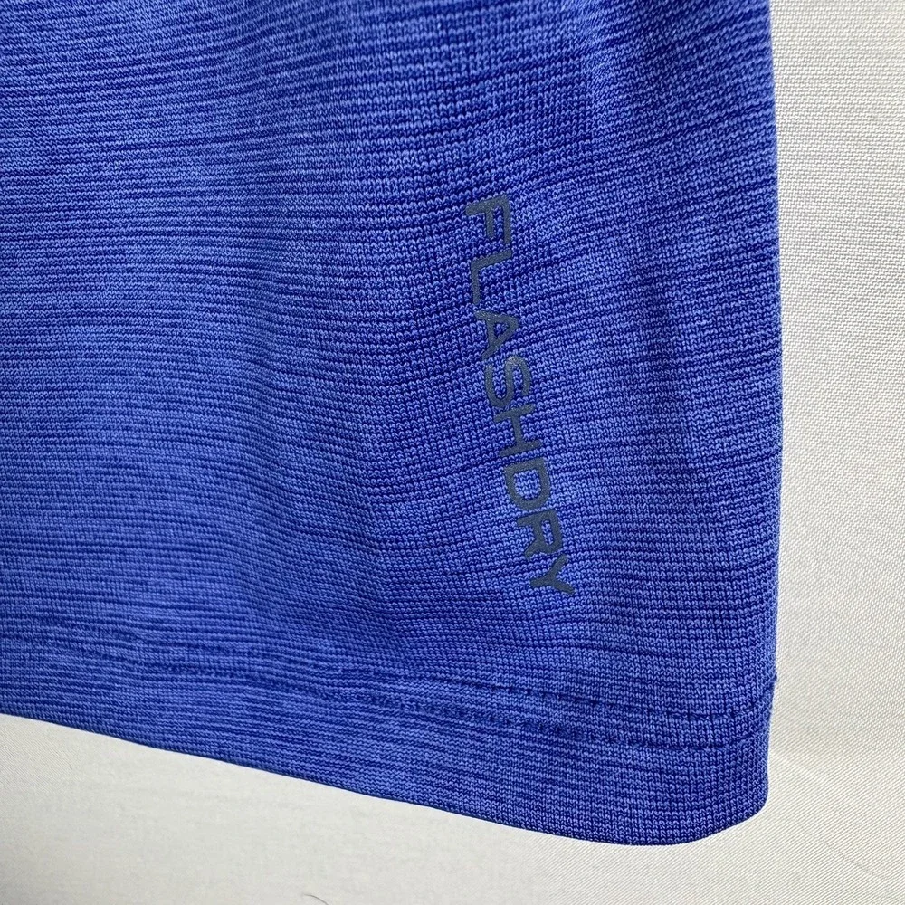 The North Face Womens FlashDry  Blue V-Neck Mesh Active T-Shirt Medium - Picture 6 of 7